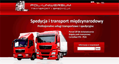 Desktop Screenshot of pol-uniwersum.eu